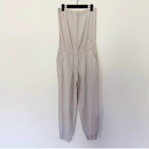 Sunday Best Aritzia Strapless Jumpsuit XS Preppy‎ Y2K Boho